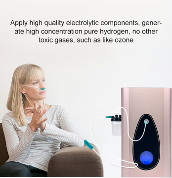 Clinic Use 99.99% Hydrogen Oxygen Gas Generator Inhaler