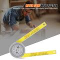 Measuring Tools Calibration Miter Saw Protractor Finder Angle Finder Miter Gauge Goniometer Angle Finder Arm Measuring Ruler