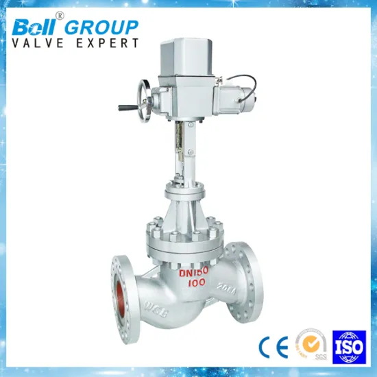 electric pressure reducing control valve for water