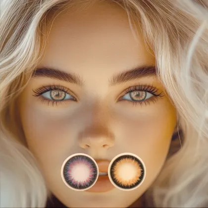 Selling 0 degrees beauty contact lenses beautiful
