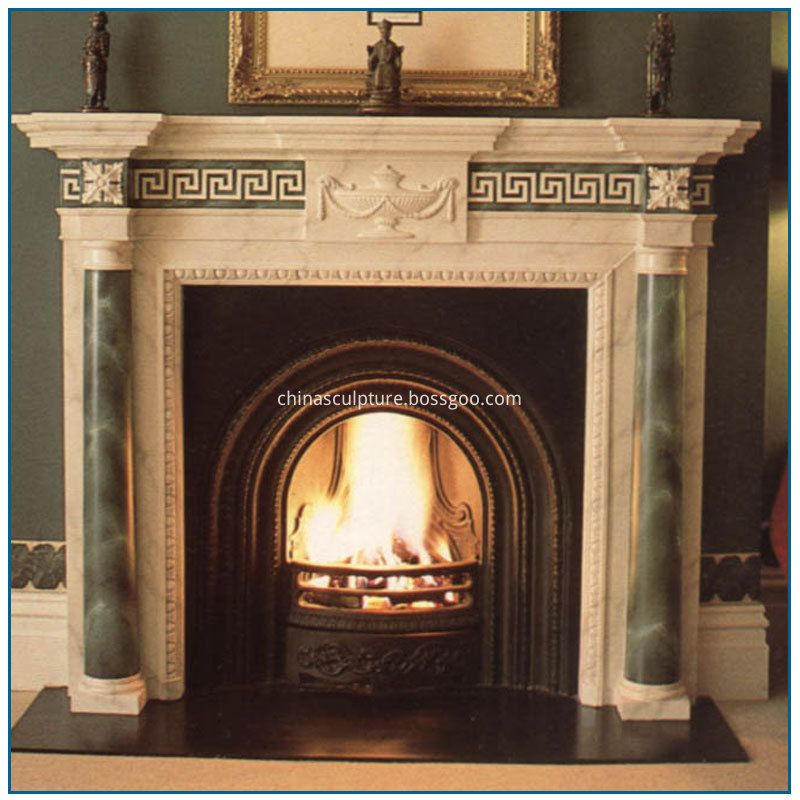 Marble Fireplace Mantel