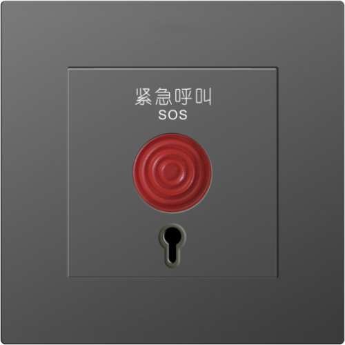 plastic touch screen light switch with socket