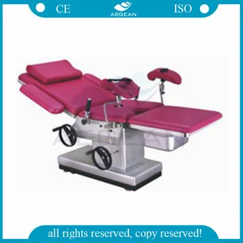 AG-C102D-2 CE ISO hospital gynecological examination table with Clamp