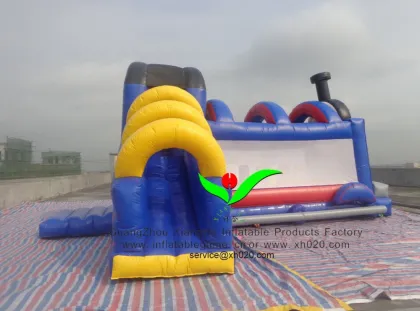 New arrived giant inflatable Thomas train combo