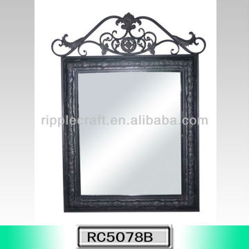 Fantastic Wrought Iron Design Decorative Wall Mirror