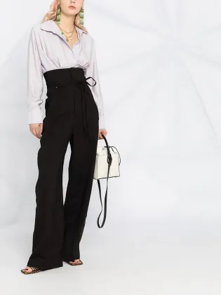 New Fashion High Waist Loose Women's Trousers