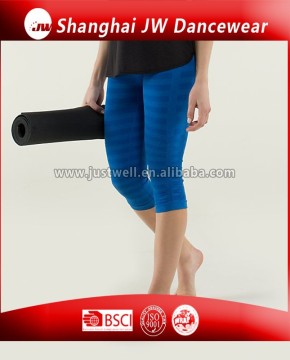 women gymwear yoga fitness run sports wear capri pants