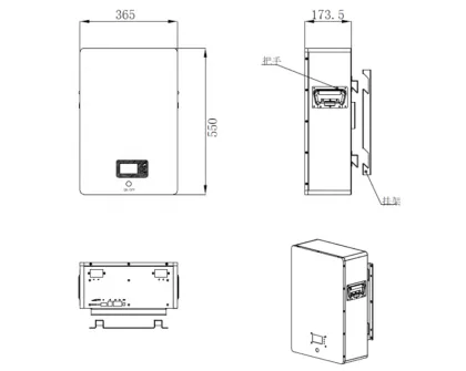 48V100Ah Wall-mounted Lithium Battery for Energy Storage