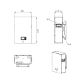 Système solaire Power Wall LifePO4 Batterie 48V 100AH