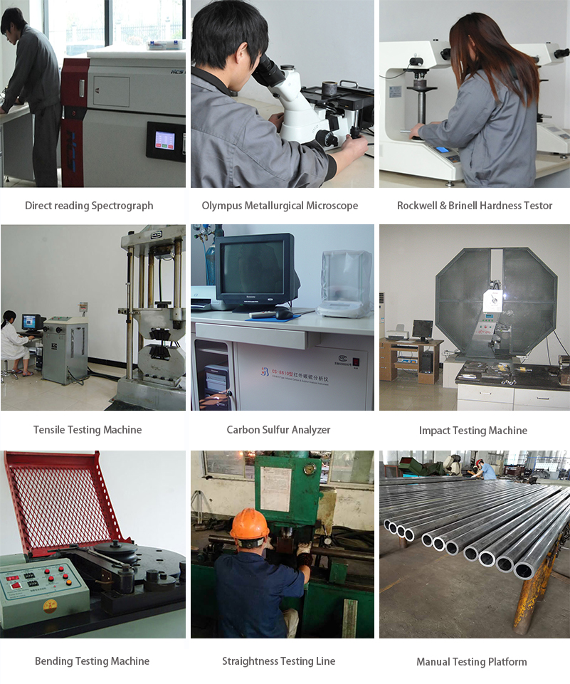 tubing quality testing equipment