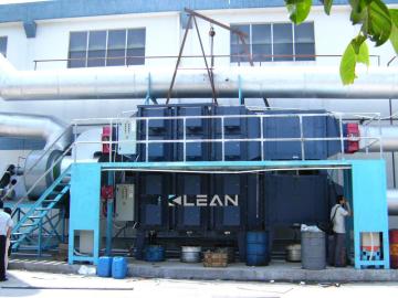 Modular Electrostatic Precipitator for Cleaning the Fume from Industry Processes