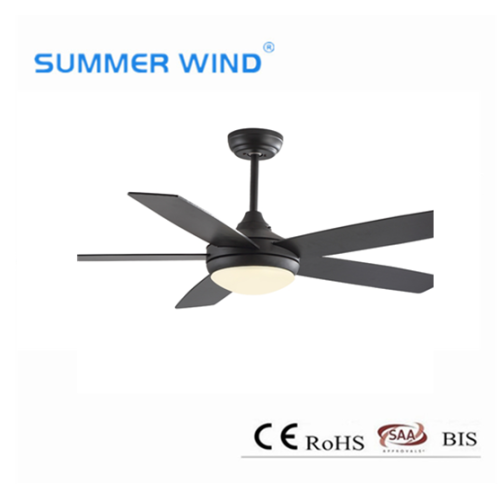 China Led fancy indoor 4/5 blades ceiling fan light Supplier