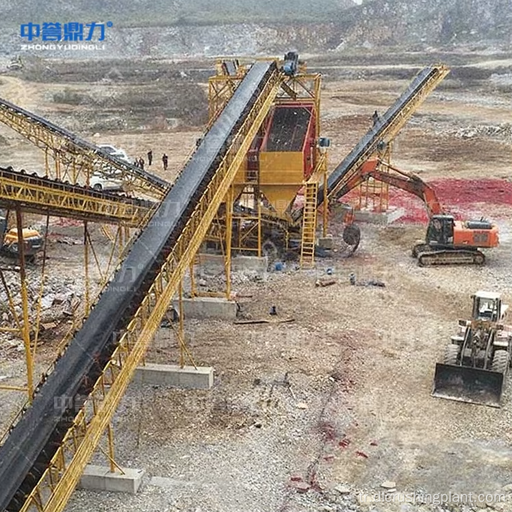 Sert Kaya Bakır Altın Cevheri İşleme ve Zenginleştirme Projeleri için Verimli Metal Cevheri Kırma Çözüm Sağlayıcısı