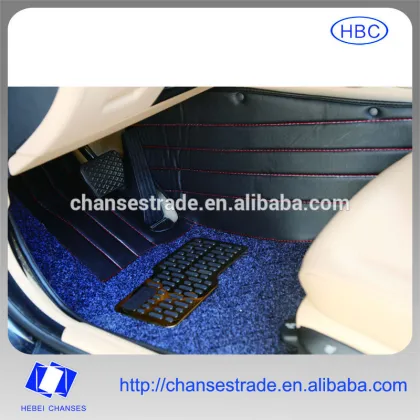 5D Integrated Auto Foot Mat Carpet Velvet Carpet
