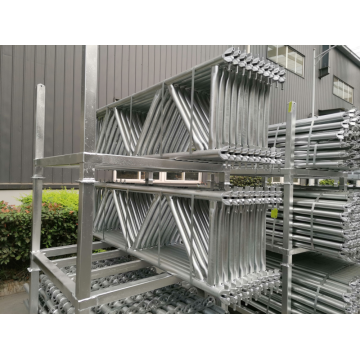 Glavanised stalen truss Ledger steiger