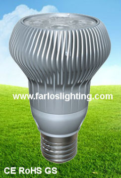 4W led light bulbs in aluminium body, E27