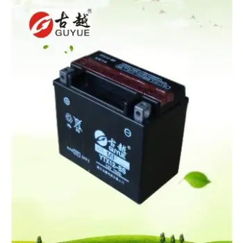 high quality 12V 10Ah motorcycle battery