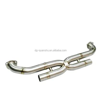 Titanium Racing Xpipe Muffler Bypass for Porsche 997.2 Carrera 2009-2012 3.6L 3.8L