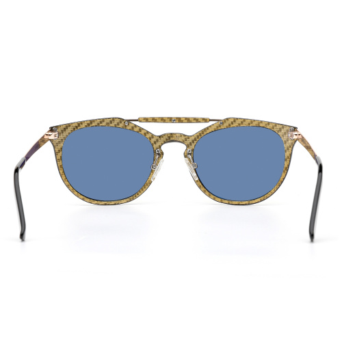 Round Carbon Fiber Sunglasses
