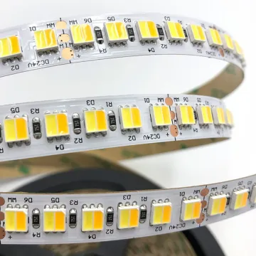 24V Changeable Dual Color CCT 192 LED 2835 Strip Tapes