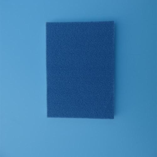 Melamine foam cleaning sponge with scouring pad