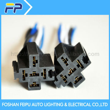 Auto bulb relay black harness wiring wire