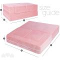 Couch pour enfants en peluche matelas pliant pour enfants modulaires