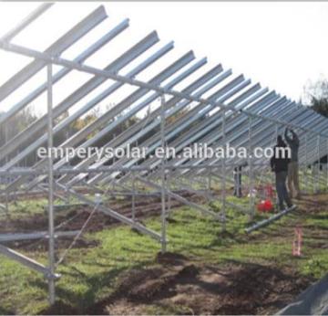 Solar power plant,solar ground mounting system,solar pole ground mounting structure