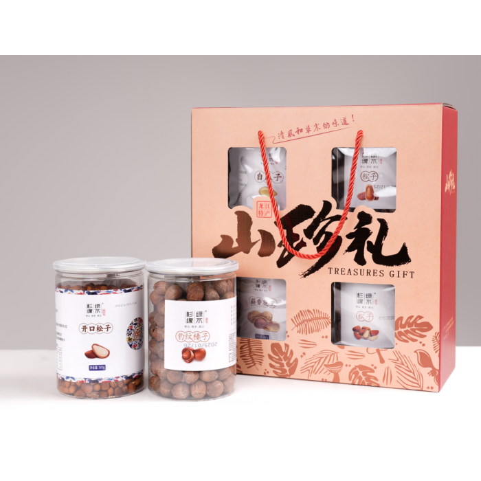 קופסת מתנה אגוזים טעימה