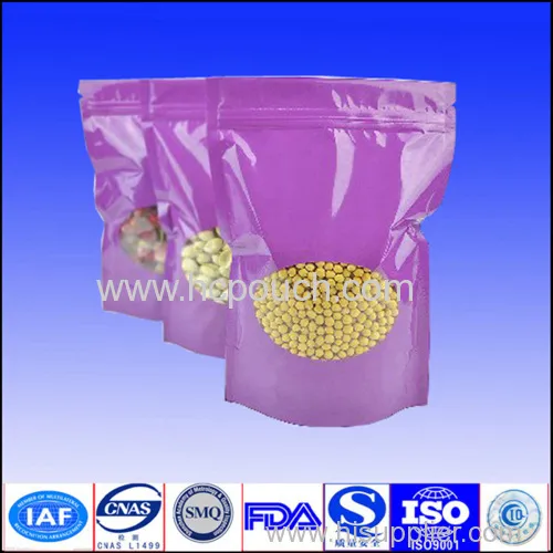 Stand Up Zipper Packaging Bag 