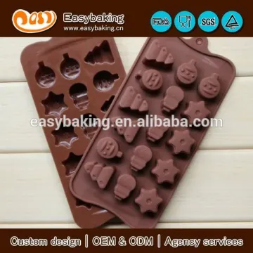 Customized Christmas chocolate silicone mold