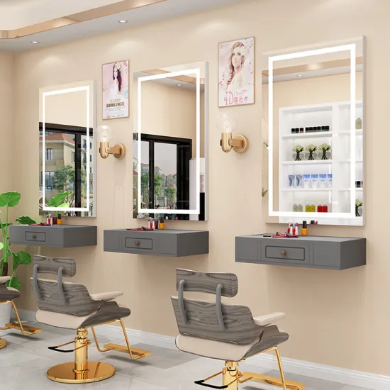 Decorative Wall Mirror with Dimmable LED Lights: Enhancing Beauty Salons and Hotels