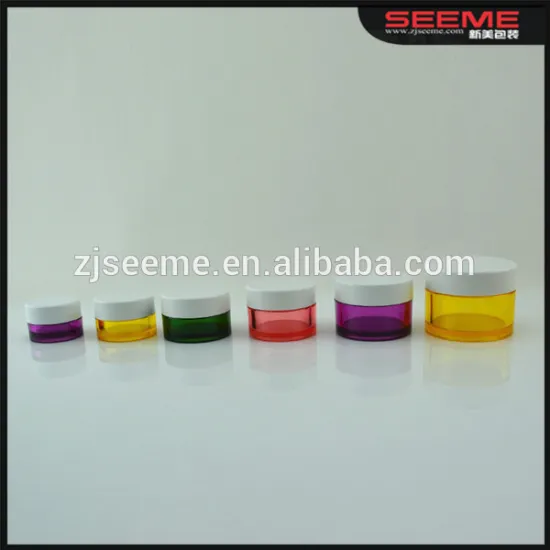 cosmetic packaging petg jar 3g 10g