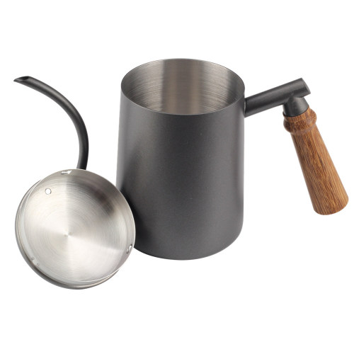 Wooden Handle Coffee Drip Kettle