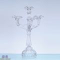 Crystal Glass Candelabra Candle Holder