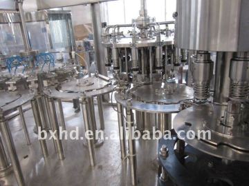 Hot drink filling machine