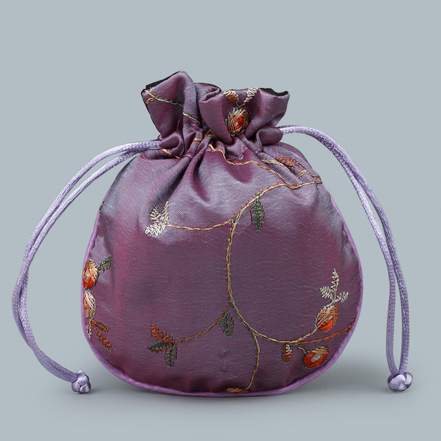 Satin Bag purple