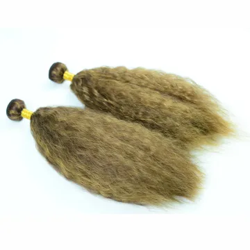 Adorable Soft Synthetic Hair Bundles,Straighten Piano Color Double Weft Heat Resistant Fiber Hair Weave Afro Kinky Straight 100g