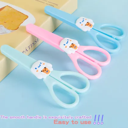 Stainless Steel Zigzag Scissors for Cutting Plastic - WEIBO Paper Scissors for Rock Paper Scissors Game
