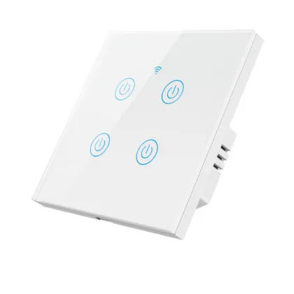 UK EU Standard WiFi Smart Home Devices: Google, Alexa, Tuya Compatible Wall Switches