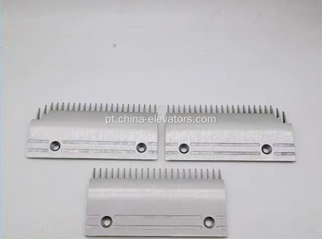Placa pente de liga de alumínio para escadas rolantes FUJITEC