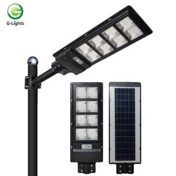 Iluminação pública solar à prova d&#39;água 120w 180w 240w integrada