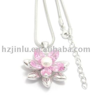 Lady necklace, 925 sterling silver necklace,fashion necklace(N010015), Drop ship &amp; paypal
