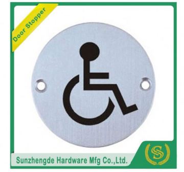 BTB SSP-004SS Stainless Steel Warning Man And Woman Sign Plate
