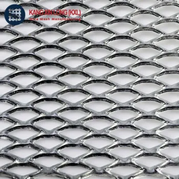 High Quality Industrial Expanded Metal Stainless Steel Mesh Basket Plate