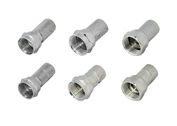 F Connector Twis on 18mm-22mm for Rg58, Rg59, RG6