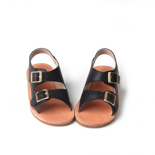 Sandalias de niño de cuero genuino de venta caliente