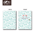 Custom flamingo style soft-cover notebook