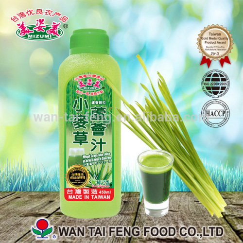 * MIZUMI Wheatgrass Aloe Vera Juice / PP 450ml