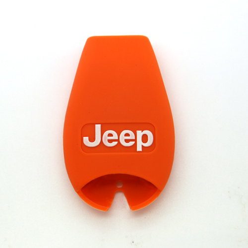 Silicon fob car key case for Jeep